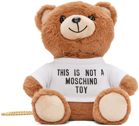 fake moschino teddy bear bag|how to identify moschino bags.